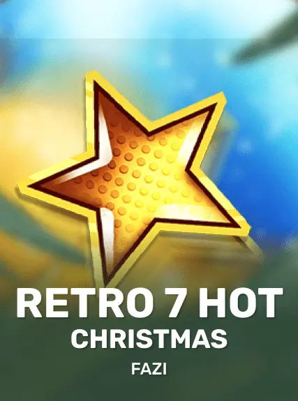 Retro 7 Hot Christmas game tile