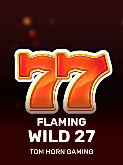 Flaming Wild 27 game tile